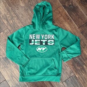 Youth New York Jets Green Pullover Hoodie